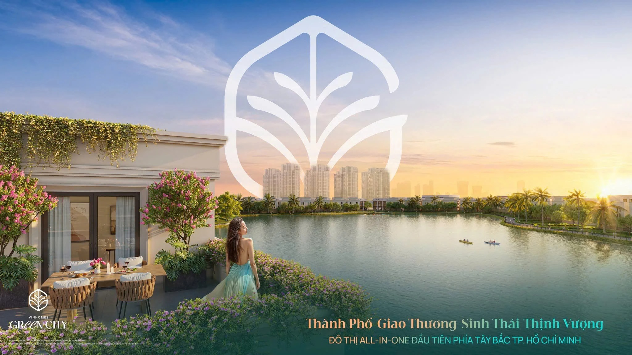 Phoi canh Vinhomes Green City Long An